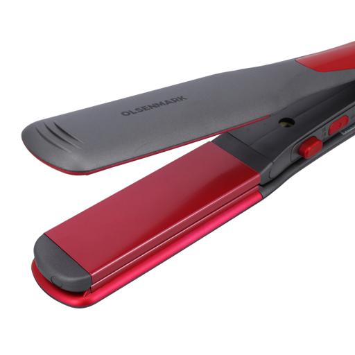 display image 9 for product 2-in-1 Hair Straightener, Straight & Wave Hair, OMH4085 | Wide Floating Plate Straightener with Adjustable Temperature & 360 Degree Swivel Cord | Flat Iron for Hair Makes Hair Shiny