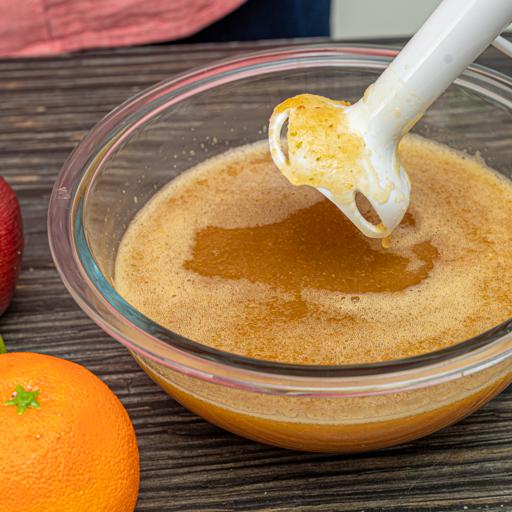 display image 2 for product Hand Blender, Stainless Steel Blade, Low Noise, OMHB2474 | 200W | 2 Speed Control | Ideal For Smoothies, Shakes, Purees & More | Easy Detachable Blending Rod