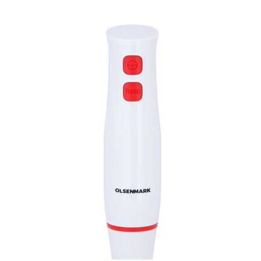 display image 6 for product Hand Blender, Stainless Steel Blade, Low Noise, OMHB2474 | 200W | 2 Speed Control | Ideal For Smoothies, Shakes, Purees & More | Easy Detachable Blending Rod