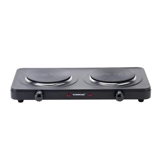  2500W Double Burner Electric Hot Plate Olsenmark OMHP2034 hero image