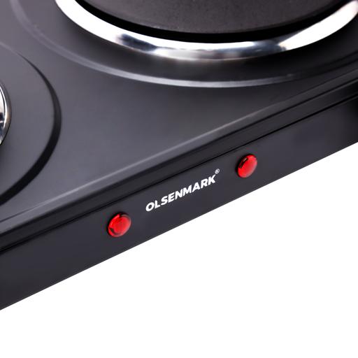 display image 7 for product  2500W Double Burner Electric Hot Plate Olsenmark OMHP2034