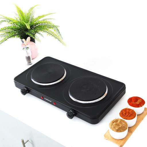 display image 3 for product  2500W Double Burner Electric Hot Plate Olsenmark OMHP2034