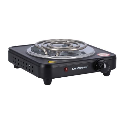 display image 4 for product Single Burner Electric Hot Plate, 1000W - Plate Diameter 185 mm - Variable Heat Settings - Overheat Protection - Light Indicator - Auto-Thermostat Control