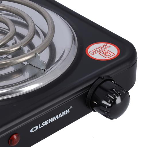 display image 6 for product Single Burner Electric Hot Plate, 1000W - Plate Diameter 185 mm - Variable Heat Settings - Overheat Protection - Light Indicator - Auto-Thermostat Control