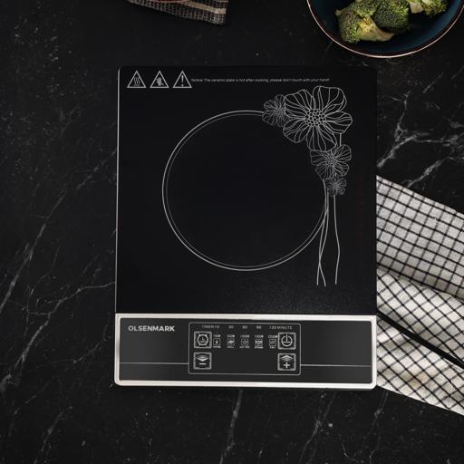 display image 3 for product Olsenmark OMIC2091 Infrared Cooker - Electric Infrared Glass Ceramic Cooker - Portable - Safe & Reliable