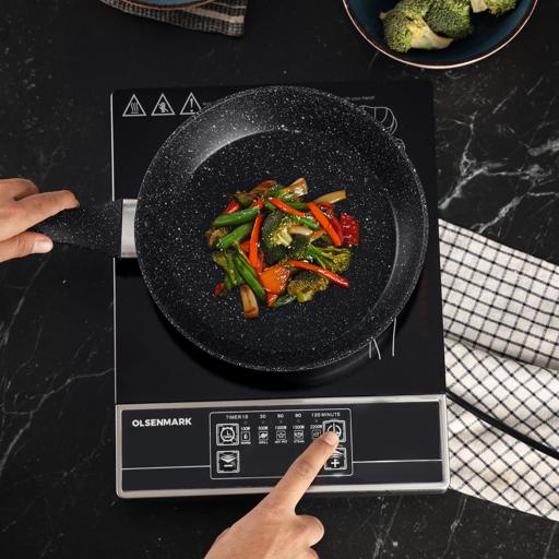 display image 5 for product Olsenmark OMIC2091 Infrared Cooker - Electric Infrared Glass Ceramic Cooker - Portable - Safe & Reliable