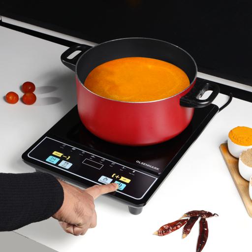display image 1 for product Olsenmark Infrared Ceramic Cooker, High Heating Efficiency, OMIC2092 - Energy Saving, Hassle-Free to Operate, Multifunctional, Fit for All Cookware with Flat Bottom, Healthy Infrared Cooker