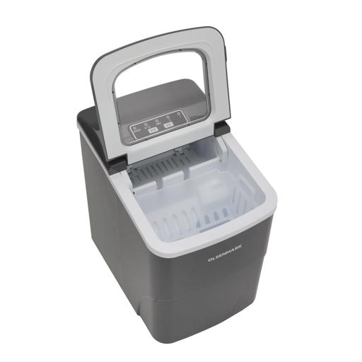 display image 7 for product Ice Maker, Bullet Shape Ice Cubes, OMIM2496 | Electric Ice Maker with Plug Drain Quiet Ice Maker with Ice Scoop and Basket for Home/ Kitchen/ Office