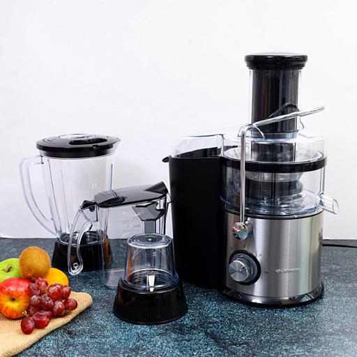 Olsenmark OMJE2234 Blender With Stainless Steel Housing, 3 In 1 - 800W ...