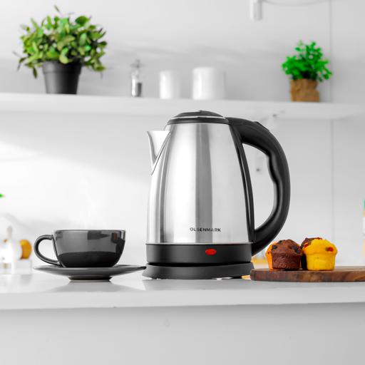 1.8L 304 Stainless Electric Kettle With Water Temperature Control