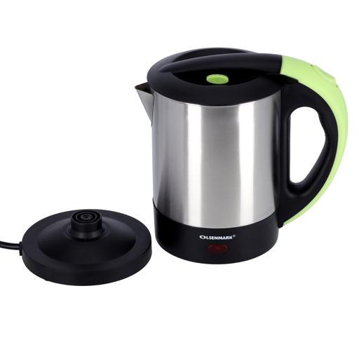 display image 9 for product Olsenmark Electric Stainless-Steel Kettle, 1L - Concealed Heating Element - 360-Degree Rotation