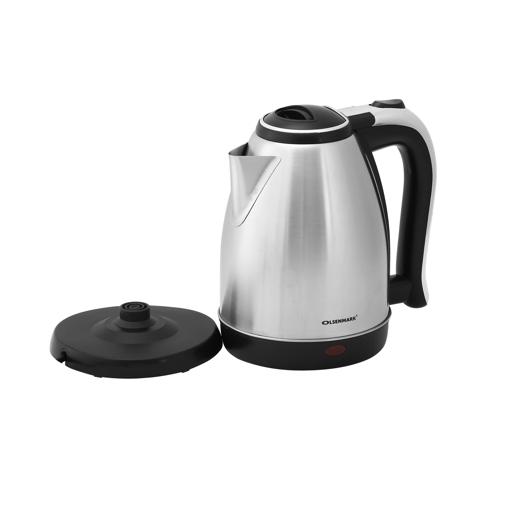 display image 7 for product Olsenmark Electric Stainless Steel Kettle, 1.8L - 360 Rotational - Stainless Steel Body - Auto