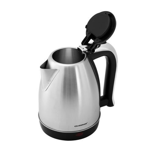 display image 9 for product Olsenmark Electric Stainless Steel Kettle, 1.8L - 360 Rotational - Stainless Steel Body - Auto