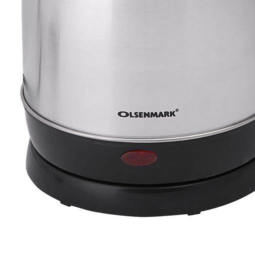 display image 11 for product Olsenmark Electric Stainless Steel Kettle, 1.8L - 360 Rotational - Stainless Steel Body - Auto