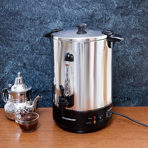 display image 3 for product Olsenmark Stainless Steel Water Boiler, 15L - Boil Dry Protection - Cool Touch Handles - Indicator