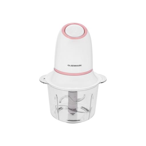 display image 0 for product Food Chopper, 1.2L ABS Body & Transparent Jar, OMC2454 | 300W Chopper with Stainless Steel Blade, Double Knives | Meat Mincing, Pepper and Grinding for Home and Kitchen