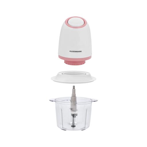 display image 7 for product Food Chopper, 1.2L ABS Body & Transparent Jar, OMC2454 | 300W Chopper with Stainless Steel Blade, Double Knives | Meat Mincing, Pepper and Grinding for Home and Kitchen