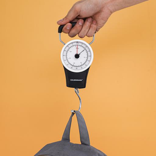 display image 2 for product Olsenmark Luggage Scale - Large Screen - Capacity 35Kg - Abs Material - Portable - Lightweight