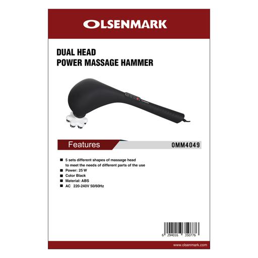 display image 9 for product Olsenmark Massage Hammer