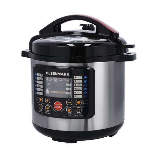 display image 7 for product Electric Digital Pressure Cooker, 1000W, OMMC2436 - Digital Timer Control,12 Pre-Set Cooking Menu,7 Safety Guard Multi Cooker,6L Capacity,2 Years Warranty