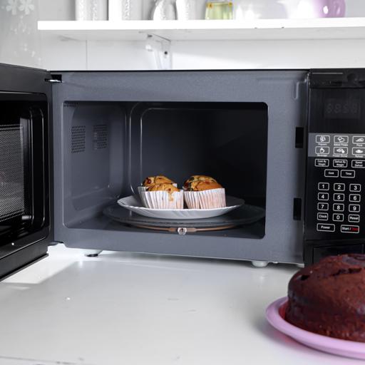 display image 1 for product Olsenmark Microwave Oven With Digital Panel, 23L - Turntable Plate - Multiple Power Levels - Multiple