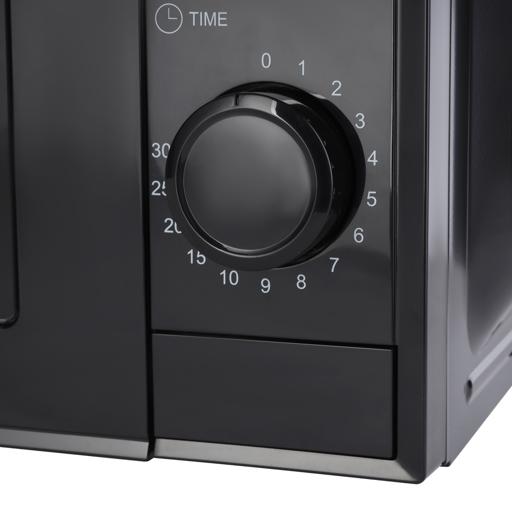 display image 11 for product Olsenmark OMMO2343 Manual Microwave Oven, 20L Capacity, 700W | Multiple Power Level - End Cooking Signal - Glass Turntable Tray - Cooking timer - Defrost Function - Glass & SPCC Material 