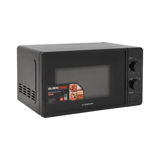 display image 10 for product Olsenmark OMMO2343 Manual Microwave Oven, 20L Capacity, 700W | Multiple Power Level - End Cooking Signal - Glass Turntable Tray - Cooking timer - Defrost Function - Glass & SPCC Material 