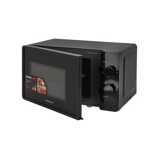 display image 8 for product Olsenmark OMMO2343 Manual Microwave Oven, 20L Capacity, 700W | Multiple Power Level - End Cooking Signal - Glass Turntable Tray - Cooking timer - Defrost Function - Glass & SPCC Material 