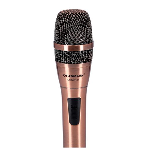 display image 11 for product Microphone with Metal Capsule Body, OMMP1271 - Handheld Mic for Karaoke Singing, Speech, Wedding, Stage and Outdoor Activity