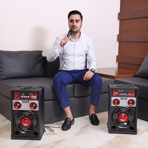 display image 1 for product Olsenmark Professional Speaker System, 2.0 Ch With Usb, Sd, Fm & Mic - Master Volume/Bass/Treble/Mic