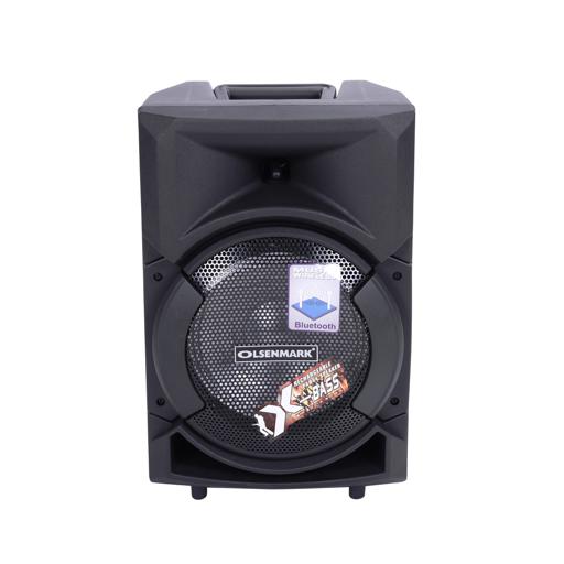 display image 0 for product Olsenmark Party Speaker With Usb, Sd Card, Fm, Mic, Bluetooth & Remote
