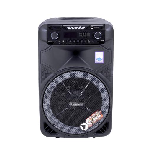 display image 7 for product Olsenmark Party Speaker with USB, SD Card, FM, Aux-in | Remote Control | One Wireless Microphone | 5 Band Equalizer | LED Lights | Flashing Disco Lights & Strobe, TWS | 2 Years Warranty
