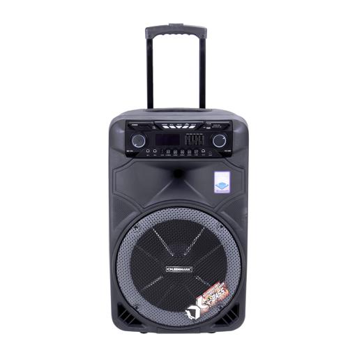 display image 6 for product Olsenmark Party Speaker with USB, SD Card, FM, Aux-in | Remote Control | One Wireless Microphone | 5 Band Equalizer | LED Lights | Flashing Disco Lights & Strobe, TWS | 2 Years Warranty