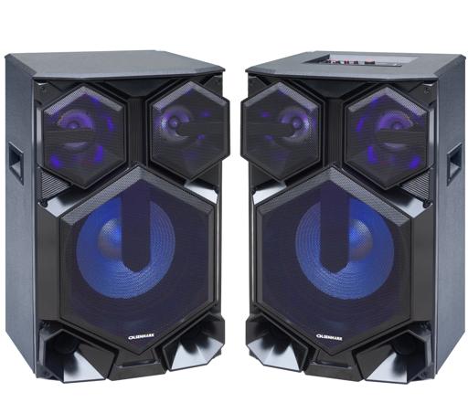 display image 0 for product Olsenmark High Power 2.0 Professional Speaker - Multimedia Speaker System With Subwoofer - Usb/Sd/Fm