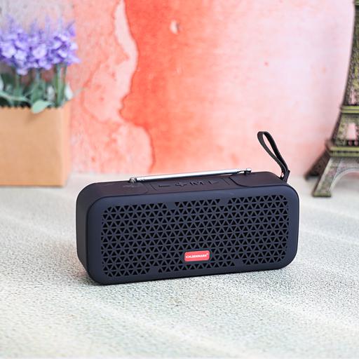 display image 2 for product Olsenmark Portable Wireless Speaker With Usb, Tf, Aux, Bluetooth & Mp3 - Hands Free Calling - 10 M