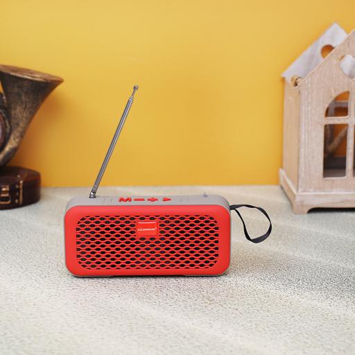 display image 2 for product Olsenmark Portable Wireless Speaker With Usb, Tf, Aux, Bluetooth & Mp3 - Hands Free Calling - 10 M