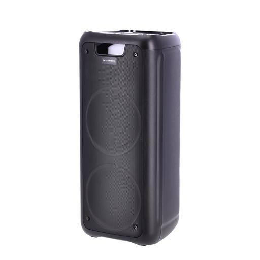 display image 16 for product Rechargeable Party Speaker, 2*6.5 Inch, OMMS1285 | 12000W PMPO | 6.5" Woofers With 1" Tweeter | USB/TF/FM/BT/Remote/LED Display/AUX In/MIC