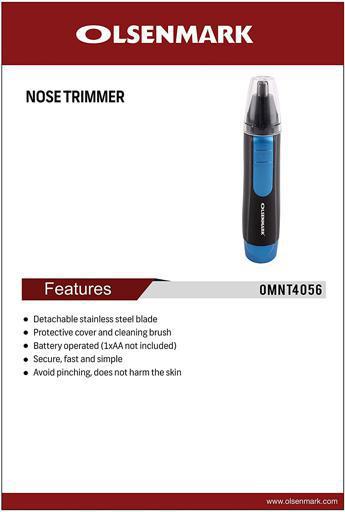 display image 6 for product Portable Nose Hair Trimmer OMNT4056 Olsenmark