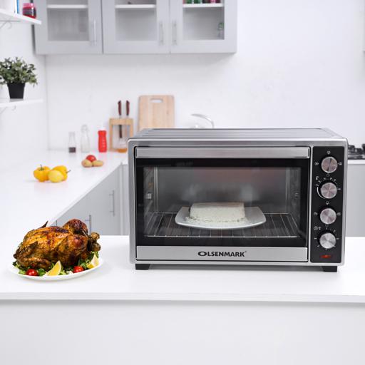 display image 3 for product Olsenmark Electric Oven With Convection And Rotisserie, 45L - Temperature Setting - 60 Minutes Timer