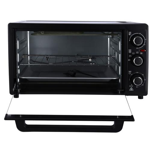 display image 9 for product Electric Kitchen Oven - Powerful 2000W with Baking Pan, 60 Minutes Timer & Rotisserie Function Powerful 2000W with Baking Pan, 60 Minutes Timer & Rotisserie Function - Olsenmark 