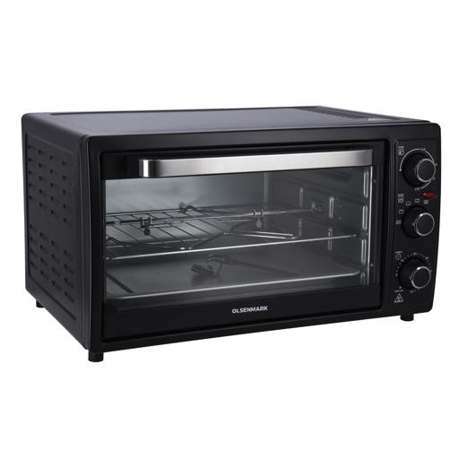 display image 7 for product Electric Kitchen Oven - Powerful 2000W with Baking Pan, 60 Minutes Timer & Rotisserie Function Powerful 2000W with Baking Pan, 60 Minutes Timer & Rotisserie Function - Olsenmark 