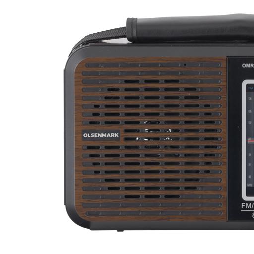 display image 13 for product Olsenmark OMR1239 Rechargeable Radio | BT/USB/SD /MP3 Music Player | Excellent Sound Quality, Bluetooth Speaker | Lightweight Portable FM Radio | 8 Band Radio with MP3/WMA Double Decoding 