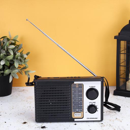 display image 1 for product Olsenmark Rechargeable Radio