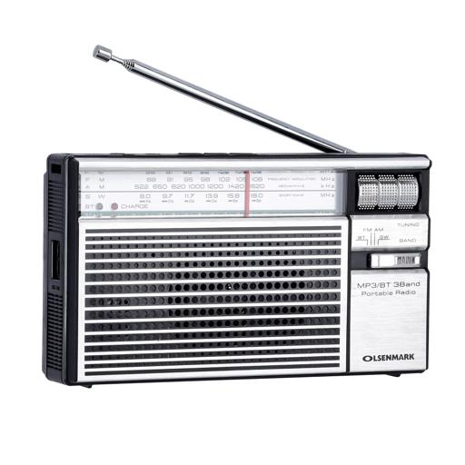 display image 5 for product Fm/Mw/Sw/Am/Usb/Sd/Bt Rechar. Radio 1x20