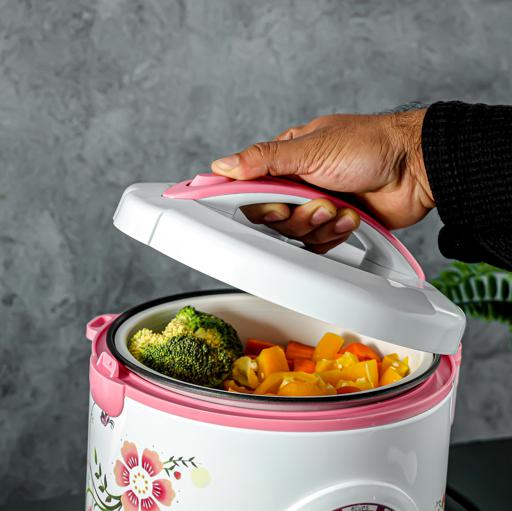 display image 7 for product Olsenmark Rice Cooker, 1.5L - 3 In 1 - Keep Warm Upto 8 Hours - Non-Stick Coated Inner Pot