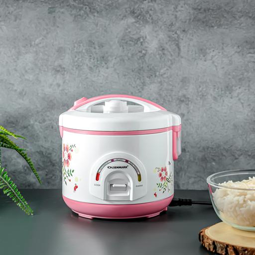 display image 8 for product Olsenmark Rice Cooker, 1.5L - 3 In 1 - Keep Warm Upto 8 Hours - Non-Stick Coated Inner Pot
