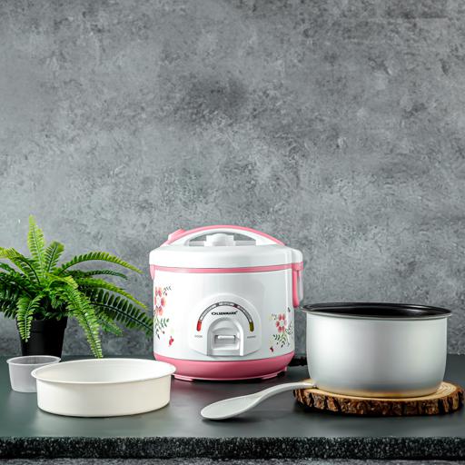 display image 10 for product Olsenmark Rice Cooker, 1.5L - 3 In 1 - Keep Warm Upto 8 Hours - Non-Stick Coated Inner Pot