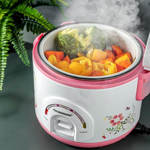 display image 13 for product Olsenmark Rice Cooker, 1.5L - 3 In 1 - Keep Warm Upto 8 Hours - Non-Stick Coated Inner Pot