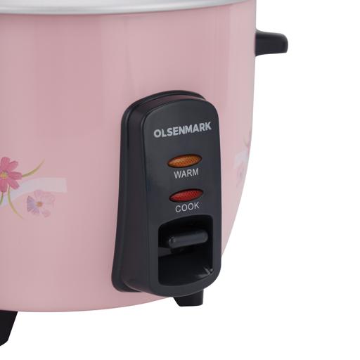 display image 6 for product Olsenmark OMRC2350 Rice Cooker, 0.6L - 3 In 1 - Tempered Glass Lid - Keep Warm Function - Water Level Indicator