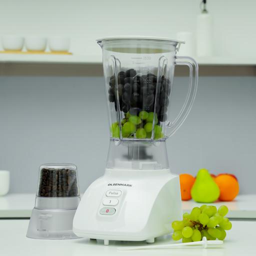 display image 3 for product 2-in-1 Blender, 1.5L Big Capacity Jar, OMSB2135J | 550W powerful blender with Sharp blades | Safety lock design | Juicer, Blender, Mixture, Coffee Mill & Grinder